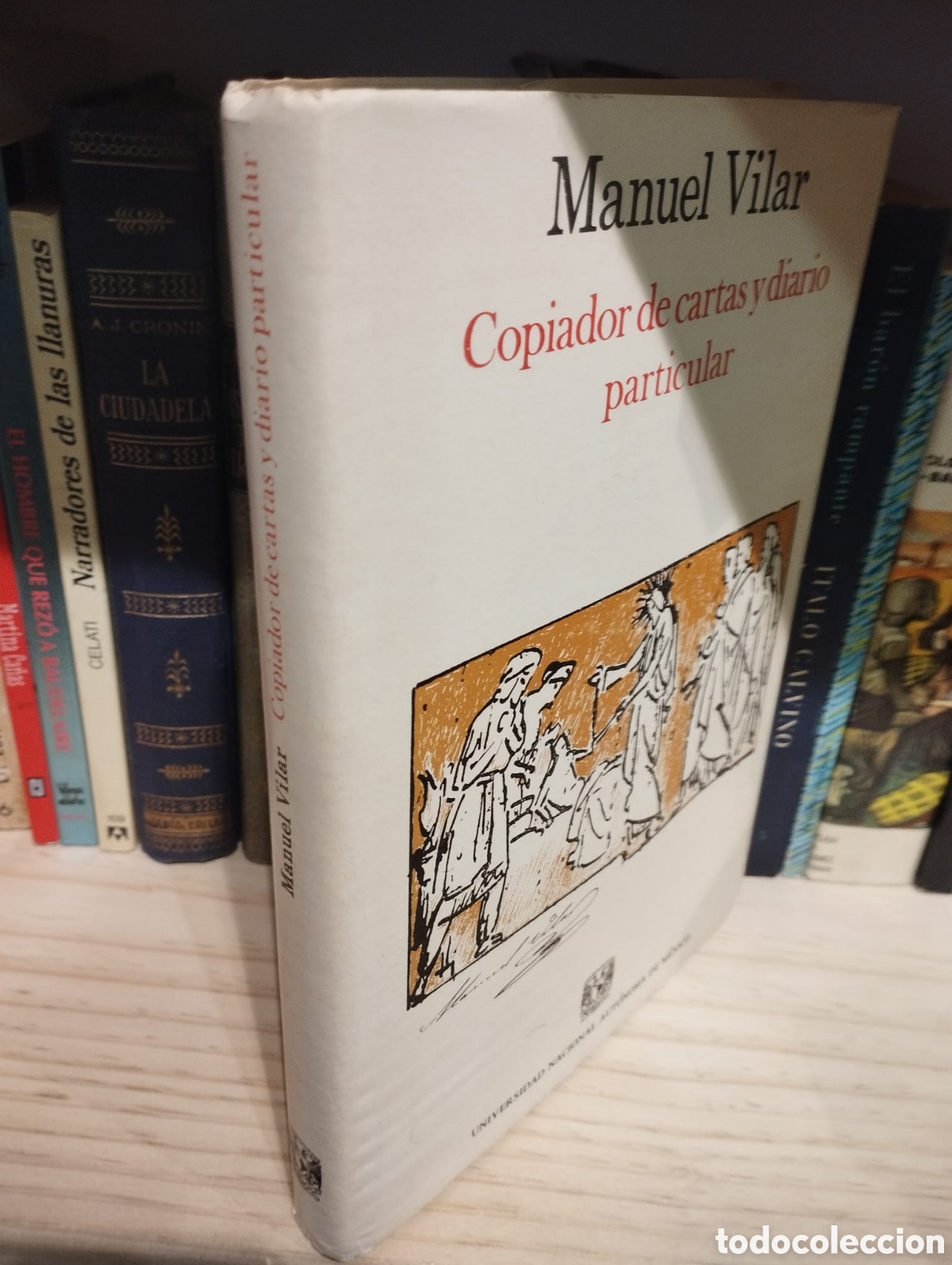 Gebrauchte B&uuml;cher: Copiador de cartas y diario particular - Manuel Vilar