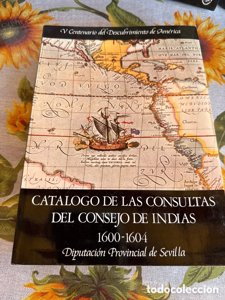 Libros de segunda mano: Cat&aacute;logo de las Consultas del Consejo de Indias. 5 tomos. - Foto 2