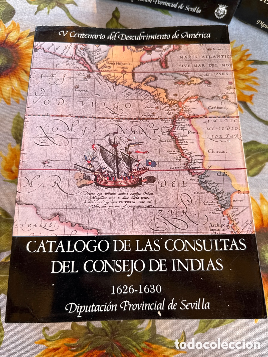 Libros de segunda mano: Cat&aacute;logo de las Consultas del Consejo de Indias. 5 tomos. - Foto 3