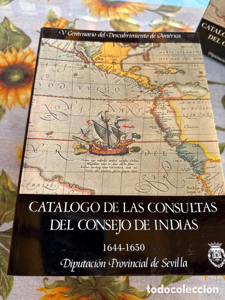 Libros de segunda mano: Cat&aacute;logo de las Consultas del Consejo de Indias. 5 tomos. - Foto 4