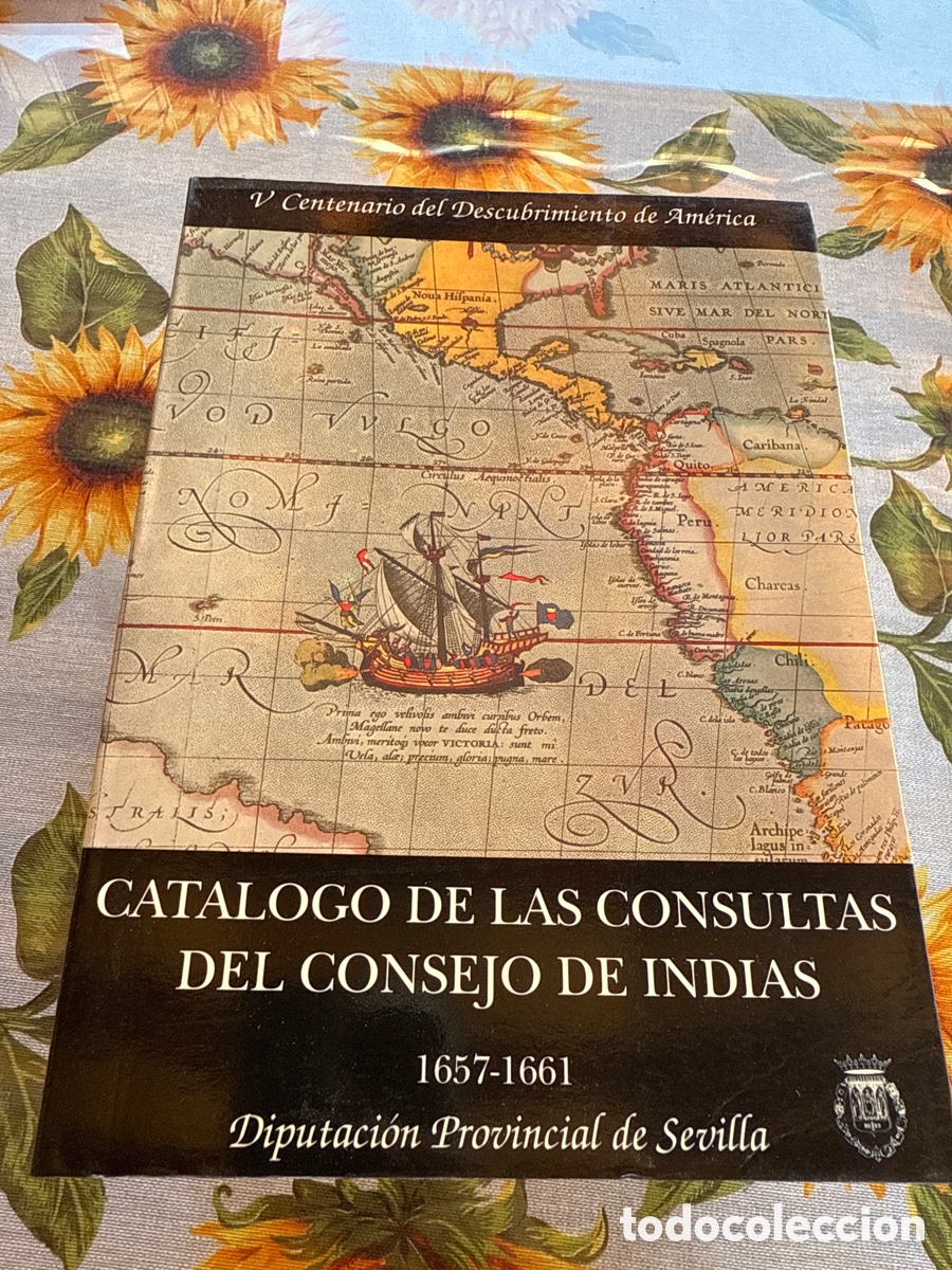 Libros de segunda mano: Cat&aacute;logo de las Consultas del Consejo de Indias. 5 tomos. - Foto 5