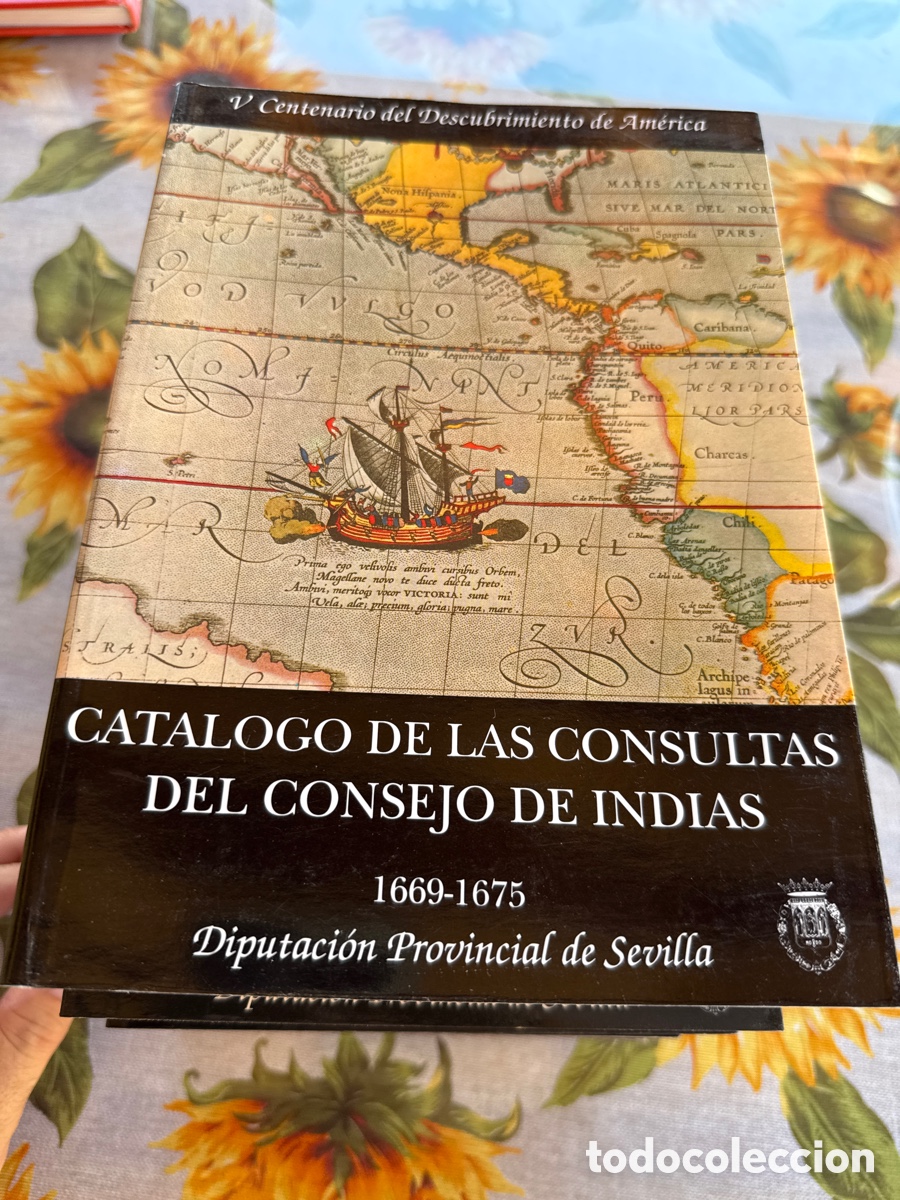Libros de segunda mano: Cat&aacute;logo de las Consultas del Consejo de Indias. 5 tomos. - Foto 6