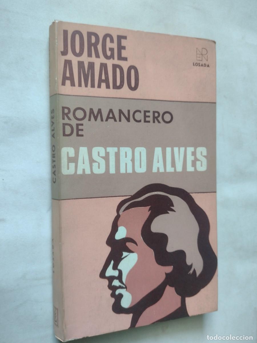 Libros de segunda mano: Firmado Jorge Amado . Romancero de Castro Alves. - Foto 1