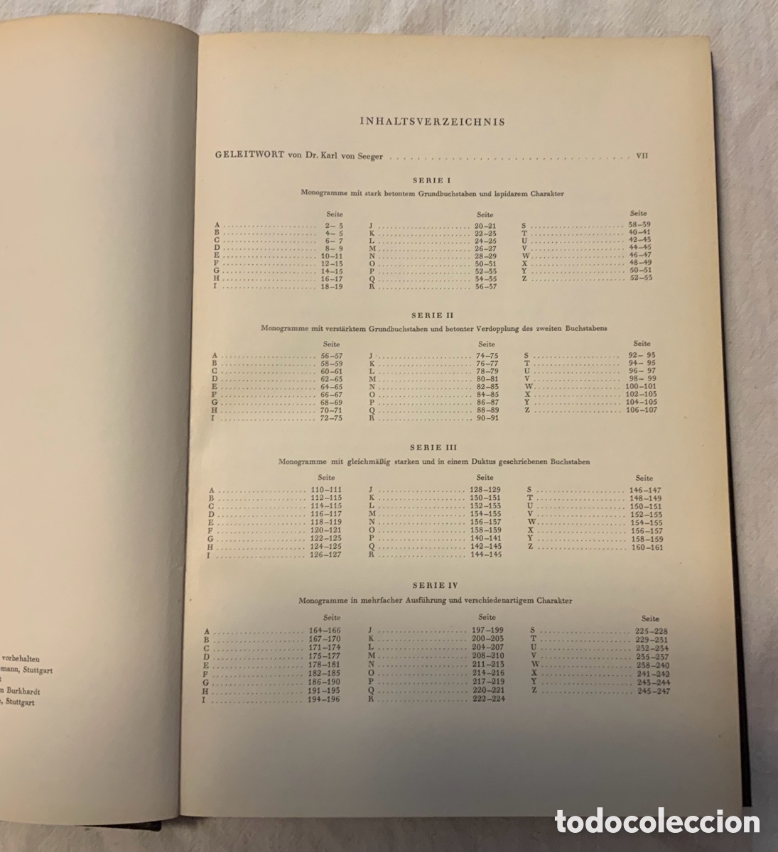 Libros de segunda mano: Das monogramm. W. Burkhardt - Foto 4