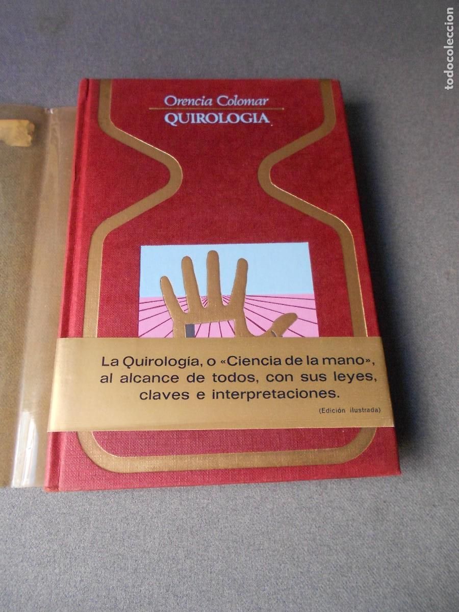 Libros de segunda mano: QUIROLOGIA. ORENCIA COLOMAR. LA CIENCIA DE LA MANO. - Foto 1
