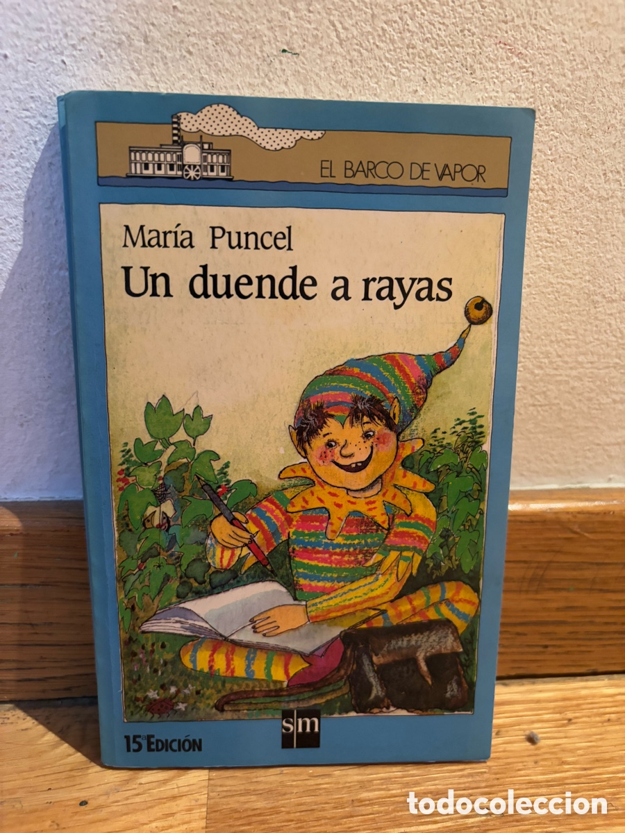 maría puncel un duende a rayas - Compra venta en todocoleccion