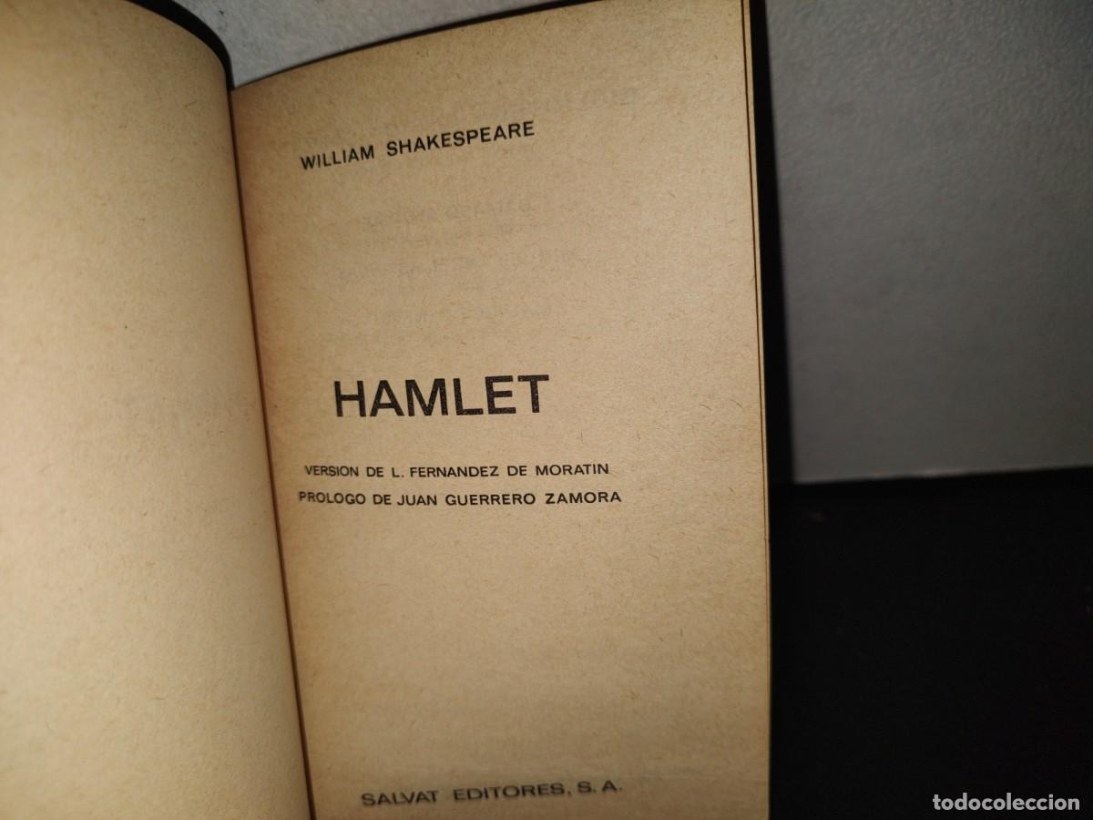 Libros de segunda mano: 159- HAMLET - WILLIAM SHAKESPEARE - Foto 4