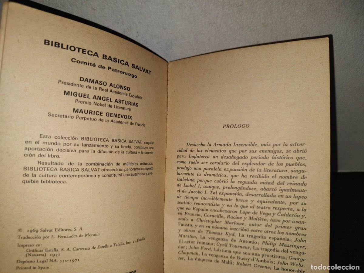 Libros de segunda mano: 159- HAMLET - WILLIAM SHAKESPEARE - Foto 5