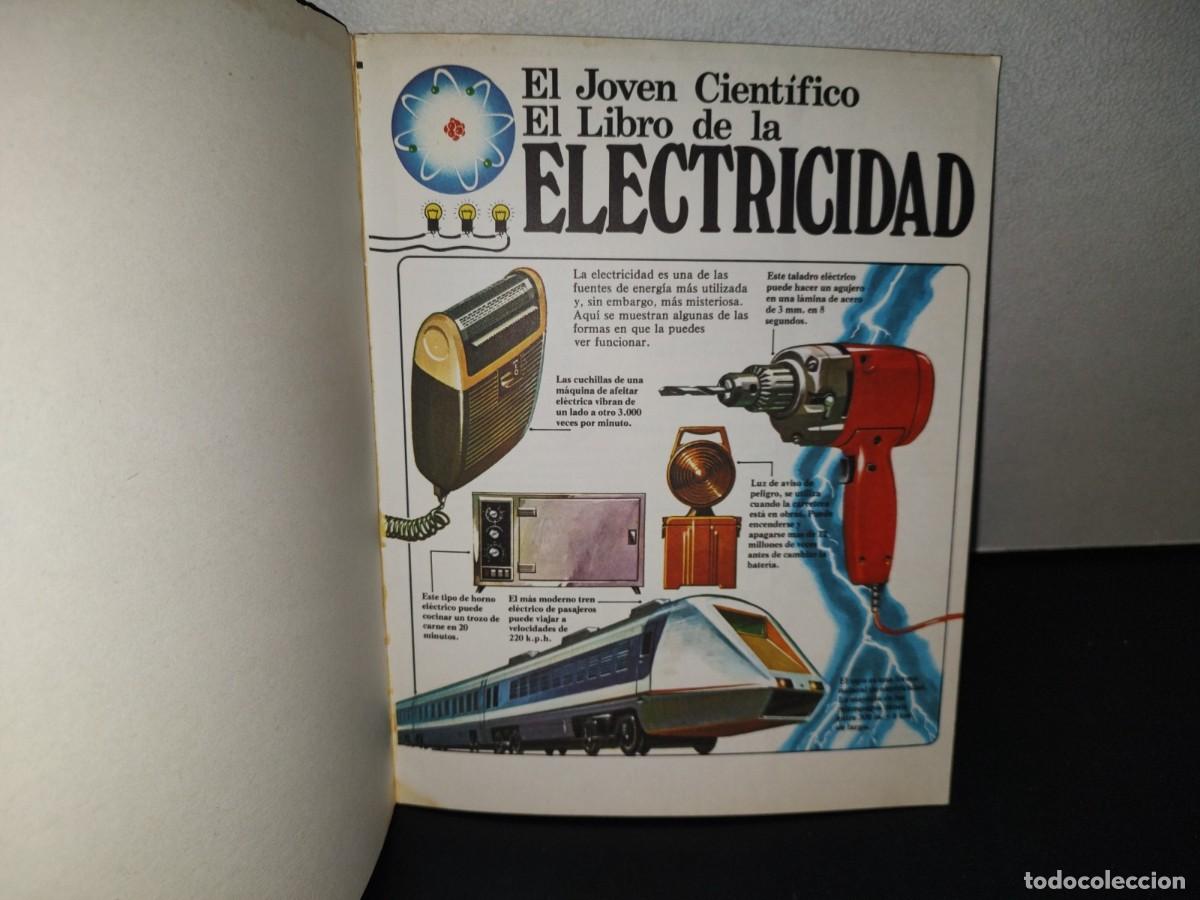 Libros de segunda mano: 159- EL JOVEN CIENT&Iacute;FICO. EL LIBRO DE LA ELECTRICIDAD - EDICIONES PLESA 1979 - Foto 4