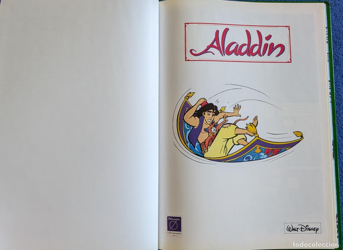 Libros de segunda mano: Disney en dibujos Animados 2 - Aladdin - Beascoa (1994) - Foto 3