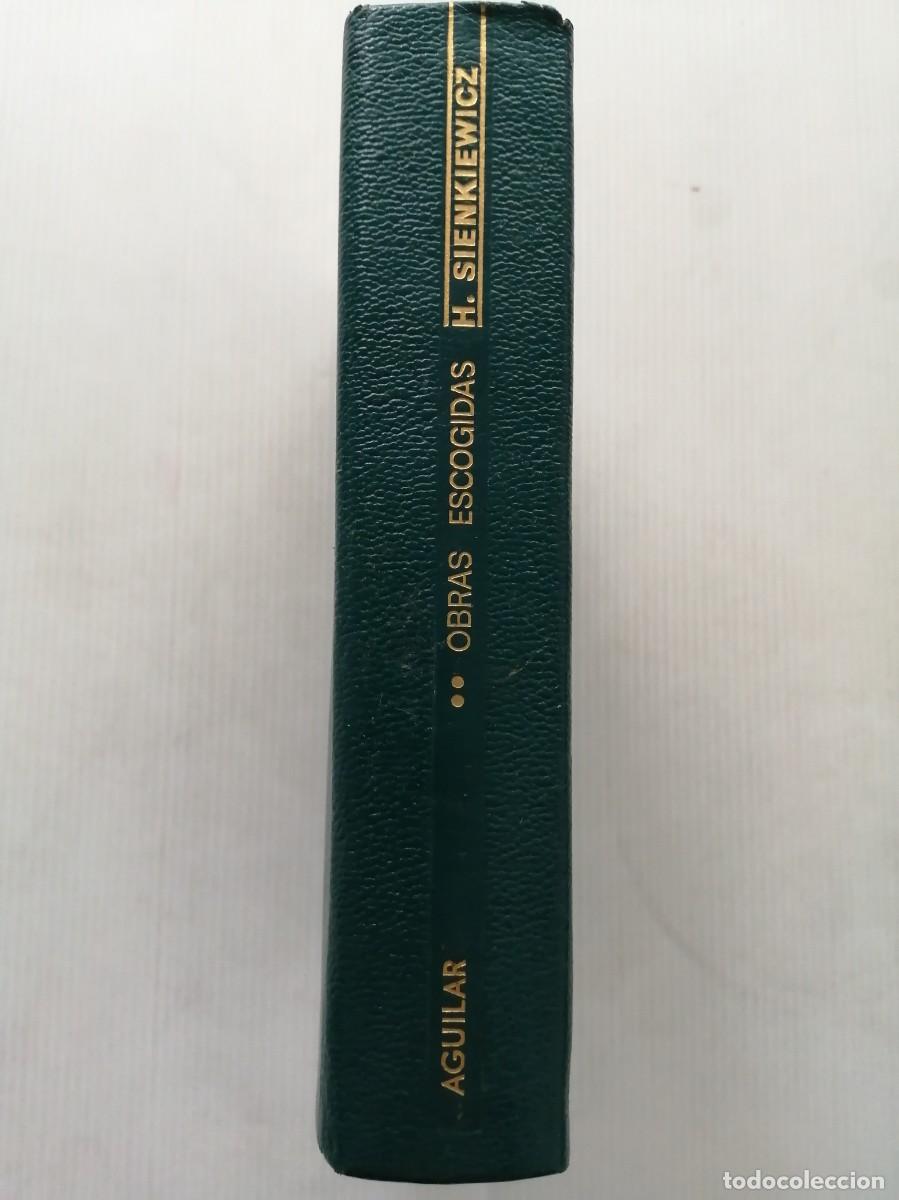 Libros de segunda mano: Sienkiewicz Obras escogidas Aguilar - Foto 1