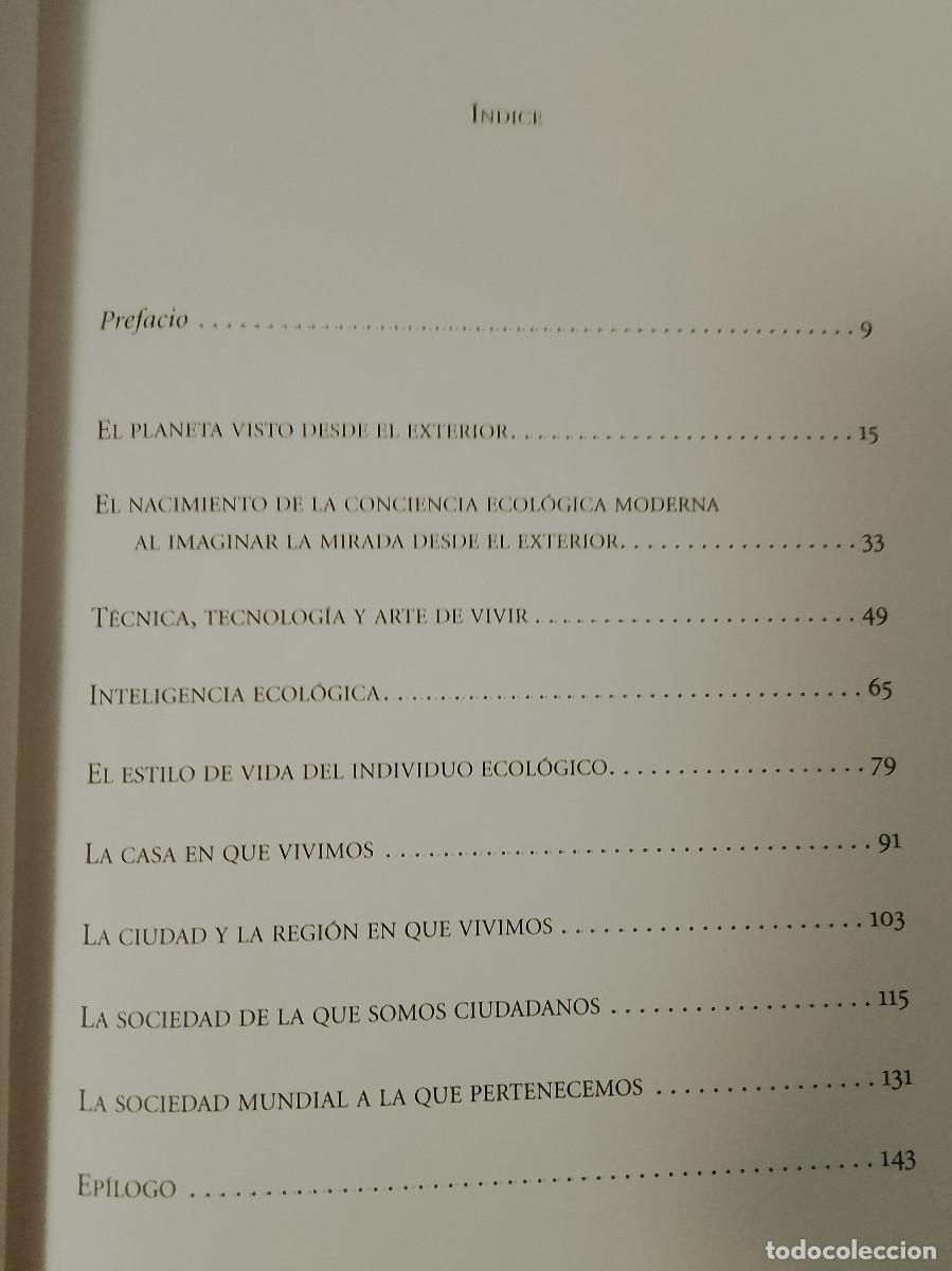 Libros de segunda mano: Wilhelm Schmid: El arte de vivir ecol&oacute;gico (Pre-Textos. 2011) - Foto 4