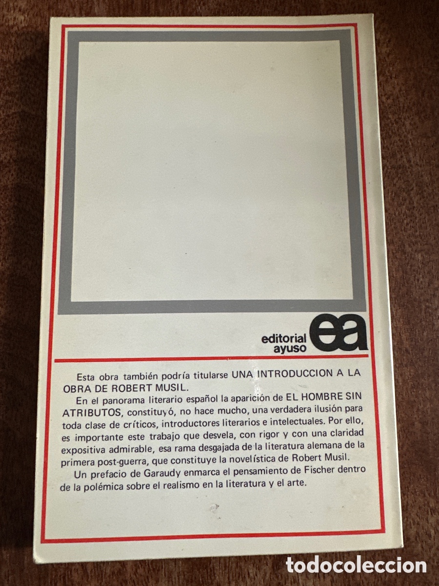 Libros de segunda mano: Ernst Fischer y el Hombre sin atributos - Foto 2