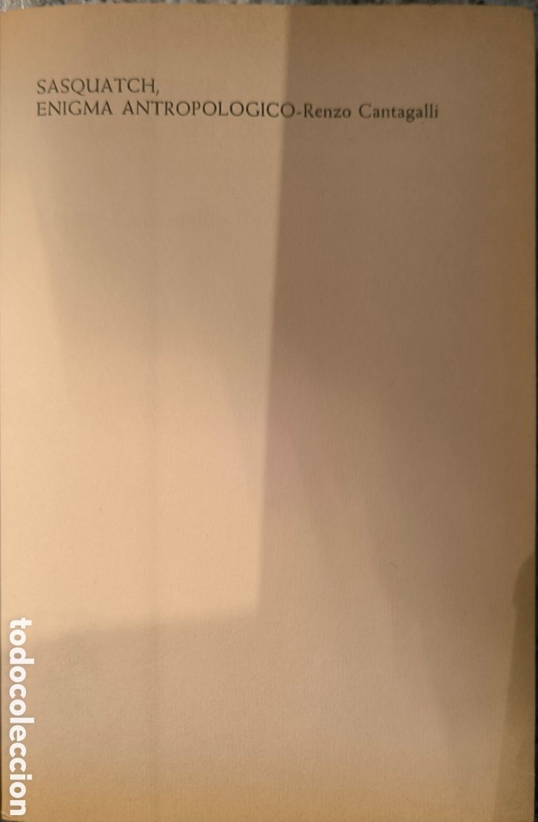 Libros de segunda mano: Sasquatch: enigma antropol&oacute;gico - Foto 2