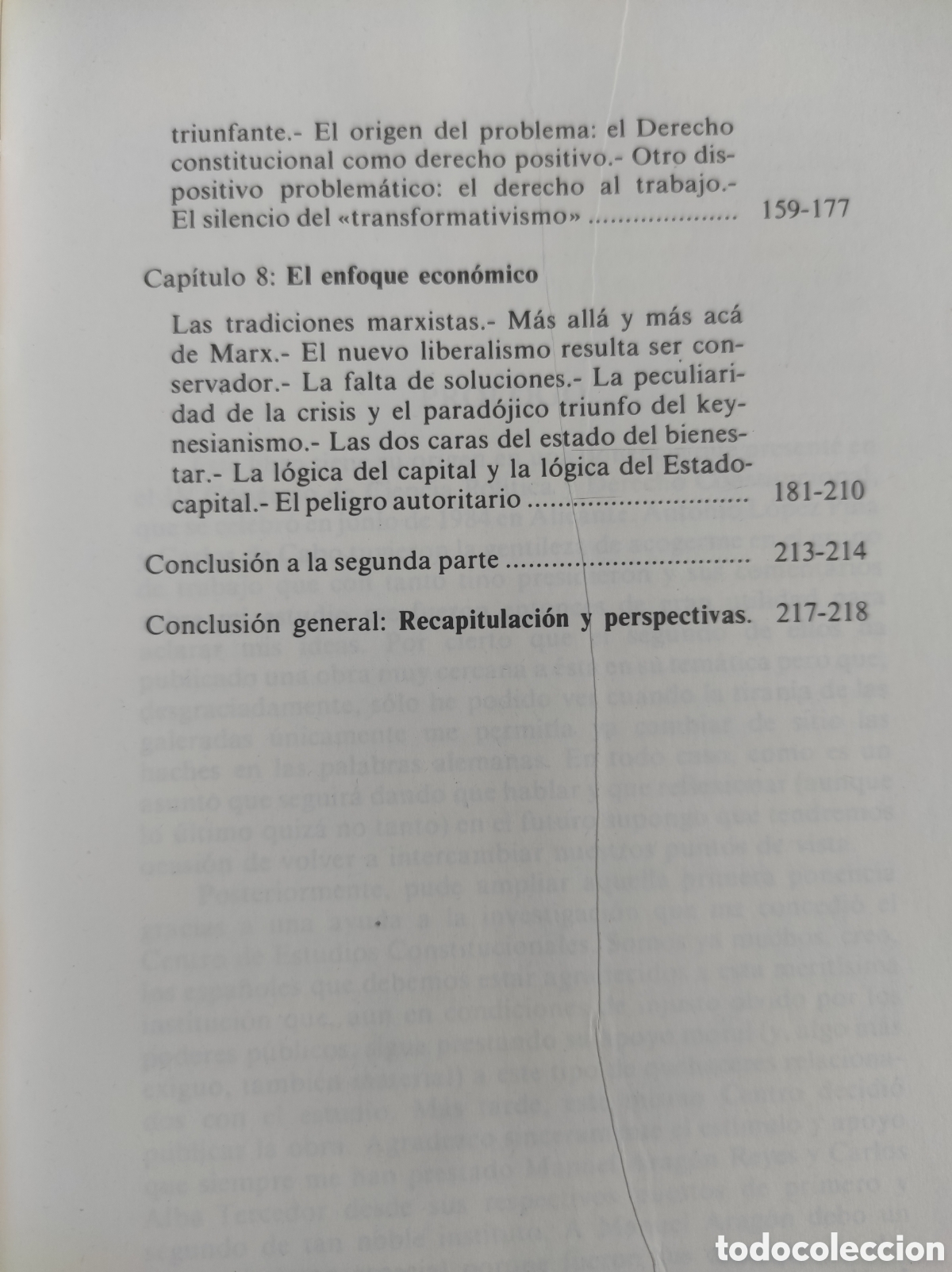 Libros de segunda mano: Del estado del bienestar al estado del malestar. Ram&oacute;n Cotarelo - Foto 6