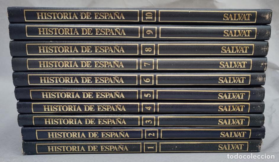 Libros de segunda mano: 10 TOMOS, HISTORIA DE ESPA&Ntilde;A, SALVAT, LIBROS - Foto 1