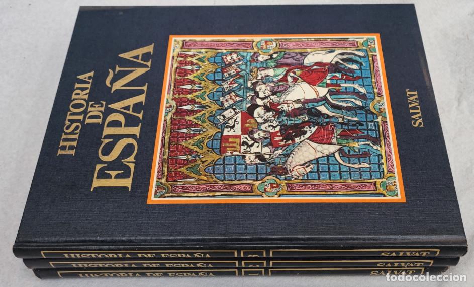 Libros de segunda mano: 10 TOMOS, HISTORIA DE ESPA&Ntilde;A, SALVAT, LIBROS - Foto 3