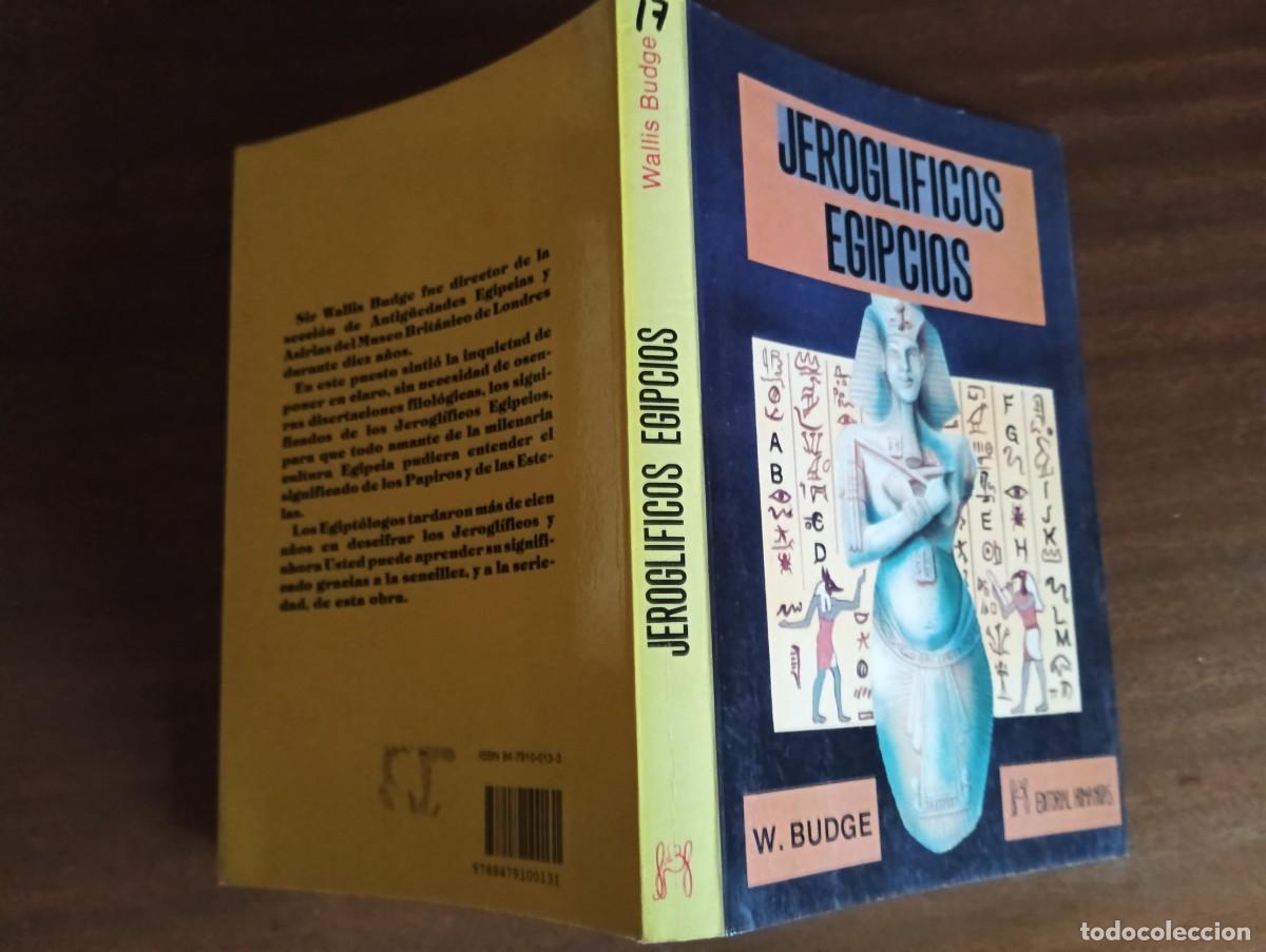 Libros de segunda mano: Jerogl&iacute;ficos egipcios. - W. Budge. - Foto 2