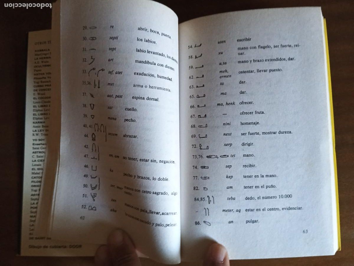 Libros de segunda mano: Jerogl&iacute;ficos egipcios. - W. Budge. - Foto 4