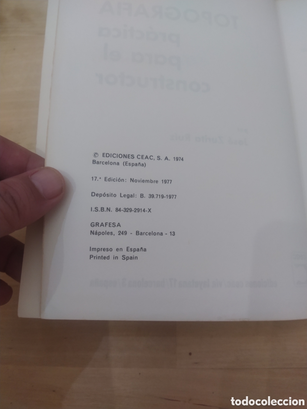 Libros de segunda mano: TOPOGRAF&Iacute;A PR&Aacute;CTICA PARA EL CONSTRUCTOR - Foto 2