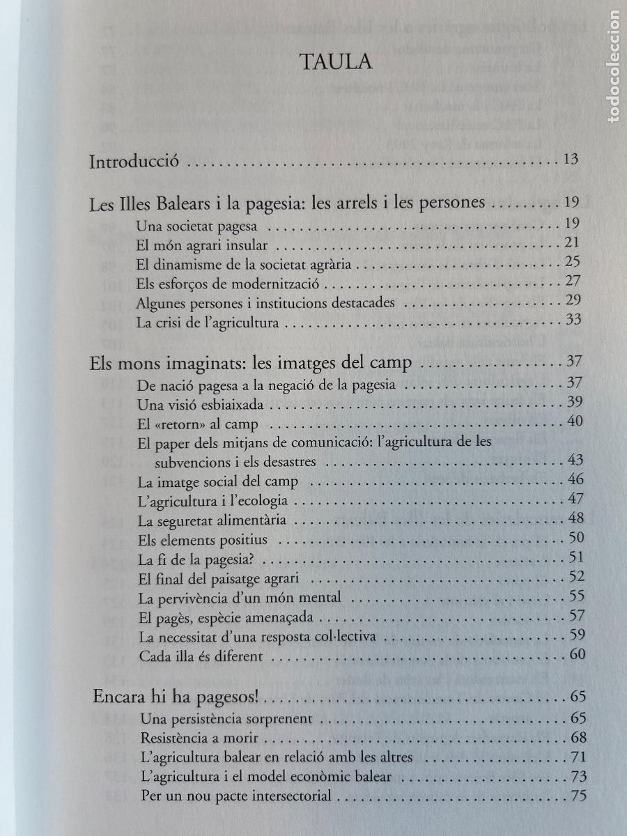 Libros de segunda mano: Pagesos. Mateu Morro. Edici&oacute;ns Documenta Balear, Mallorca, 2005 - Foto 2