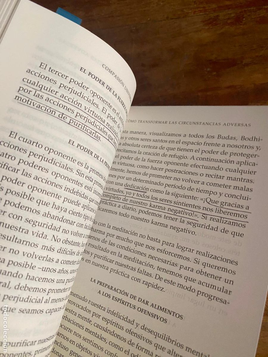 Libros de segunda mano: compasi&oacute;n universal, Gueshe Kelsang Gyatso - Foto 3