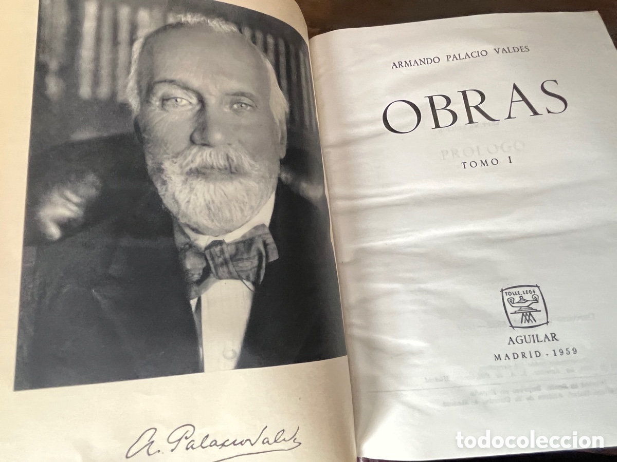 Libros de segunda mano: A. PALACIO VALD&Eacute;S. OBRAS COMPLETAS. AGUILAR. - Foto 2