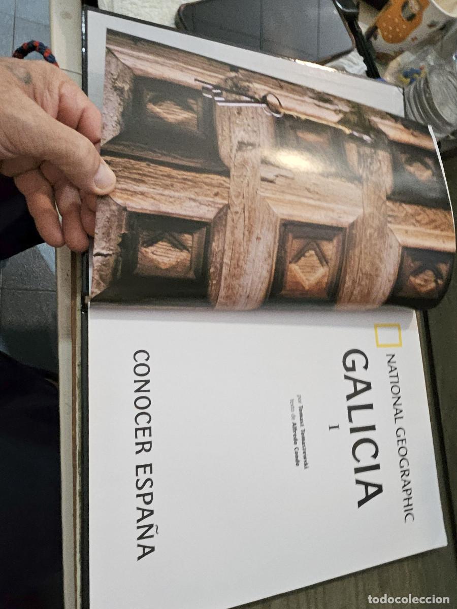 Libros de segunda mano: libro de nacioal geografinc galicia - Foto 2