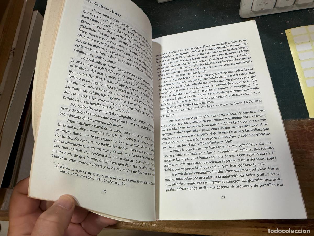 Libros de segunda mano: LIBRO CADIZ EN LA NARRATIVA - A&Ntilde;O 1986 - 141 PAG - Foto 3