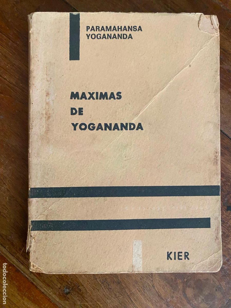 Libros de segunda mano: Paramahansa Yogananda.. - Maximas de Yogananda - Foto 1