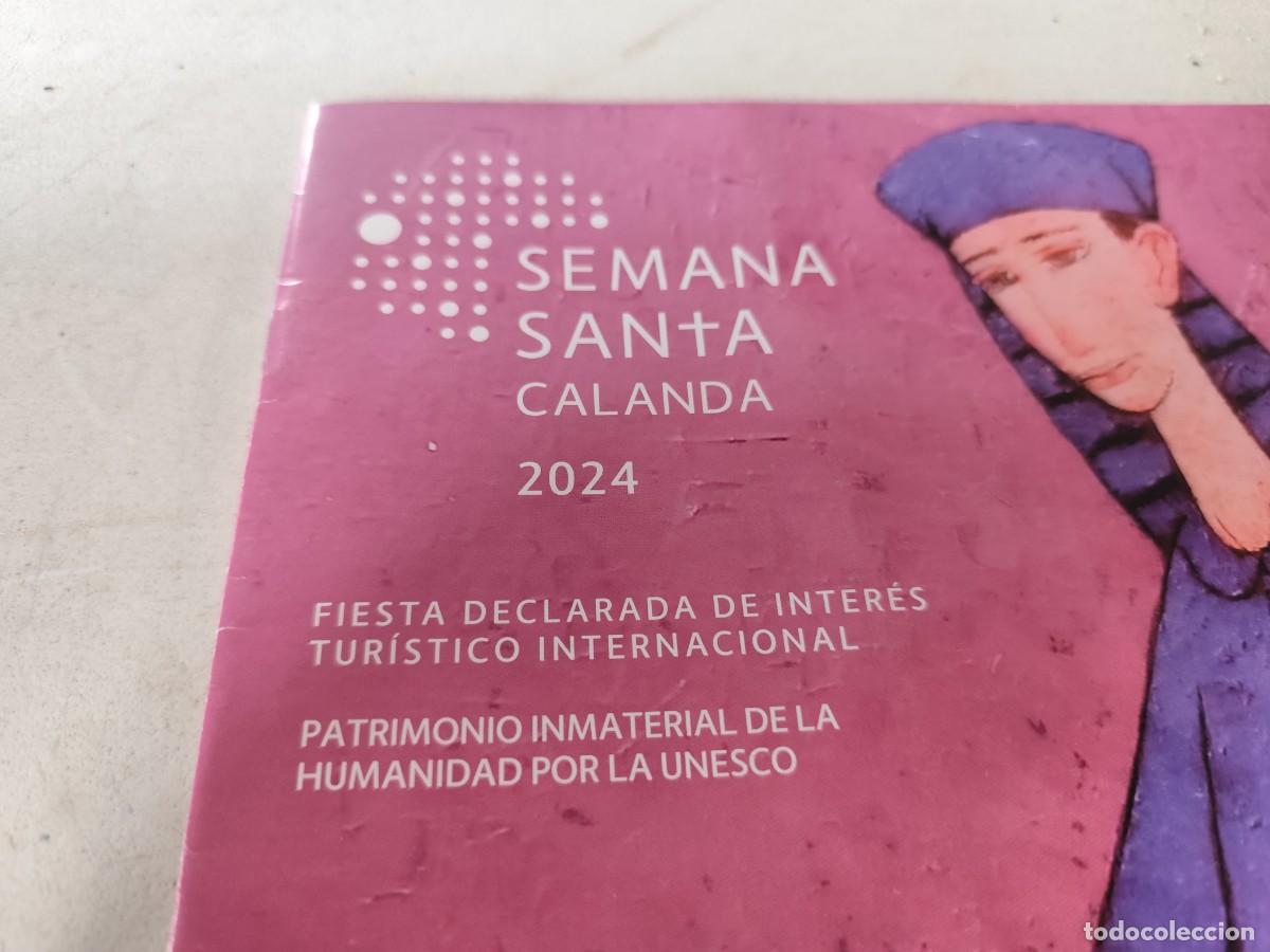 Libros de segunda mano: SEMANA SANTA CALANDA 2024 / PROGRAMA / CMA102 / TERUEL ARAGON - Foto 3