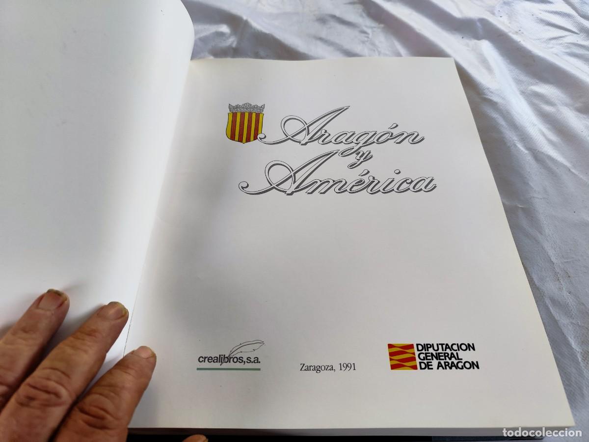 Libros de segunda mano: ARAGON Y AMERICA / ARMILLAS - BUESA / GARA101 - Foto 5