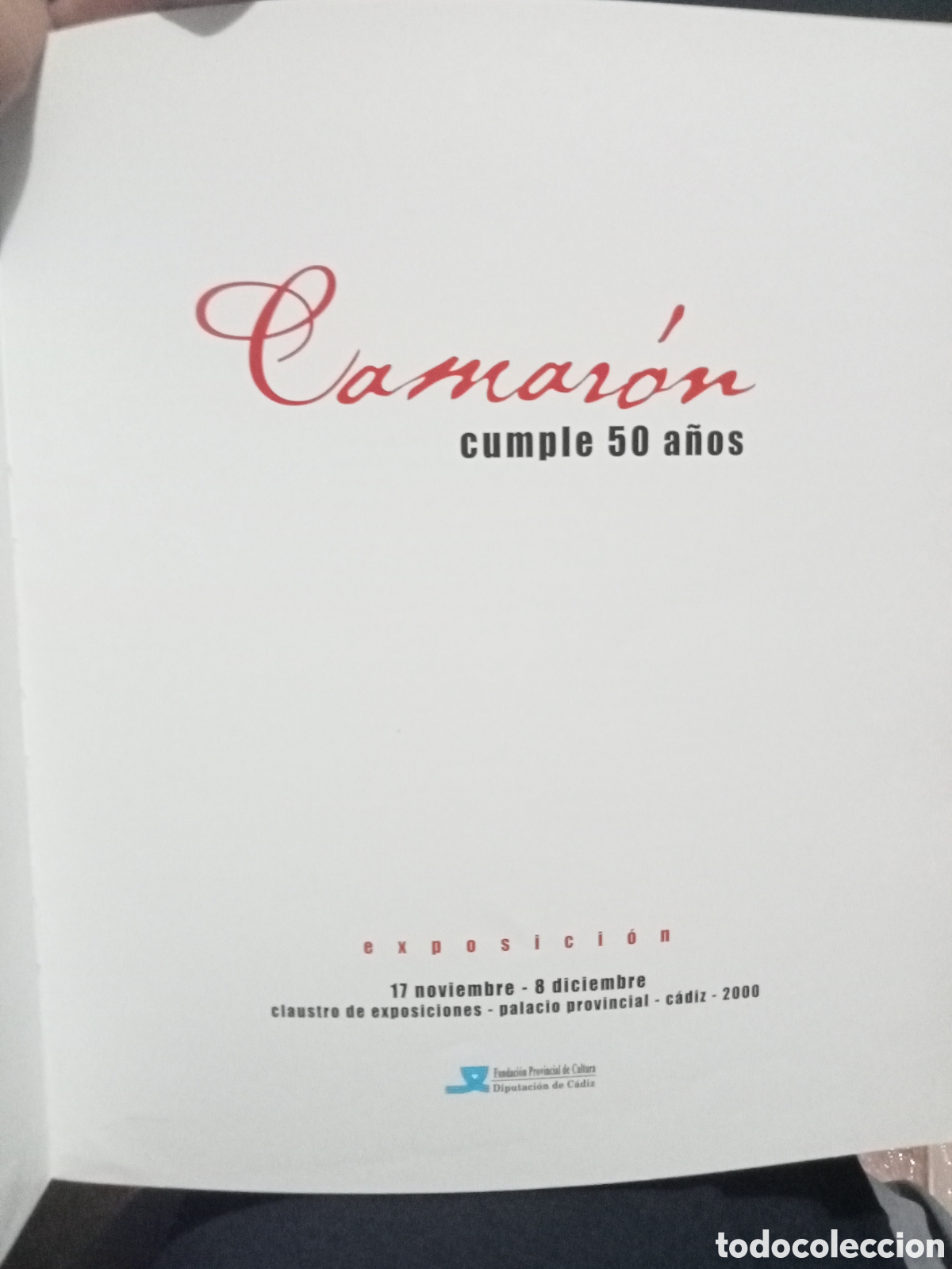 Libros de segunda mano: Camar&oacute;n cumple 50 a&ntilde;os cat&aacute;logo exposici&oacute;n - Foto 8