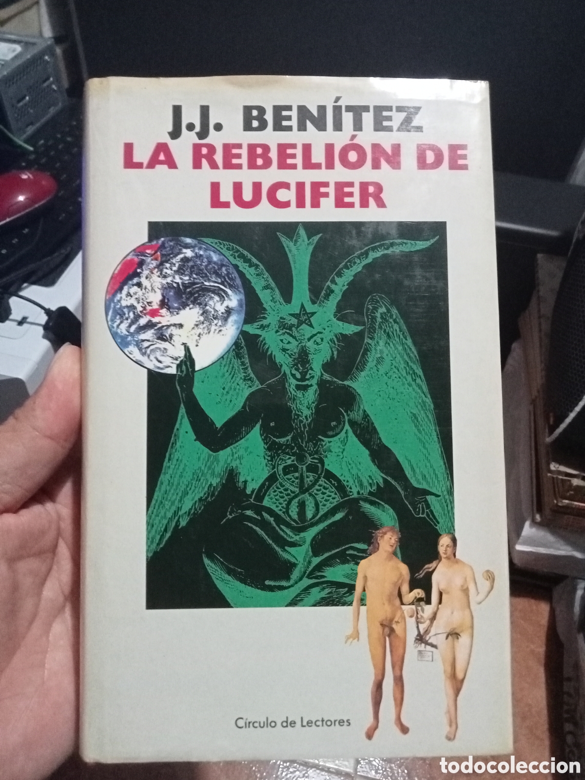 Libros de segunda mano: JJ Ben&iacute;tez la rebeli&oacute;n de Lucifer c&iacute;rculo de lectores - Foto 1