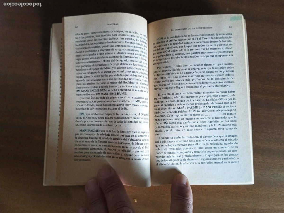Libros de segunda mano: Mantras, Sagradas palabras de poder.- John Blofed. - Foto 3