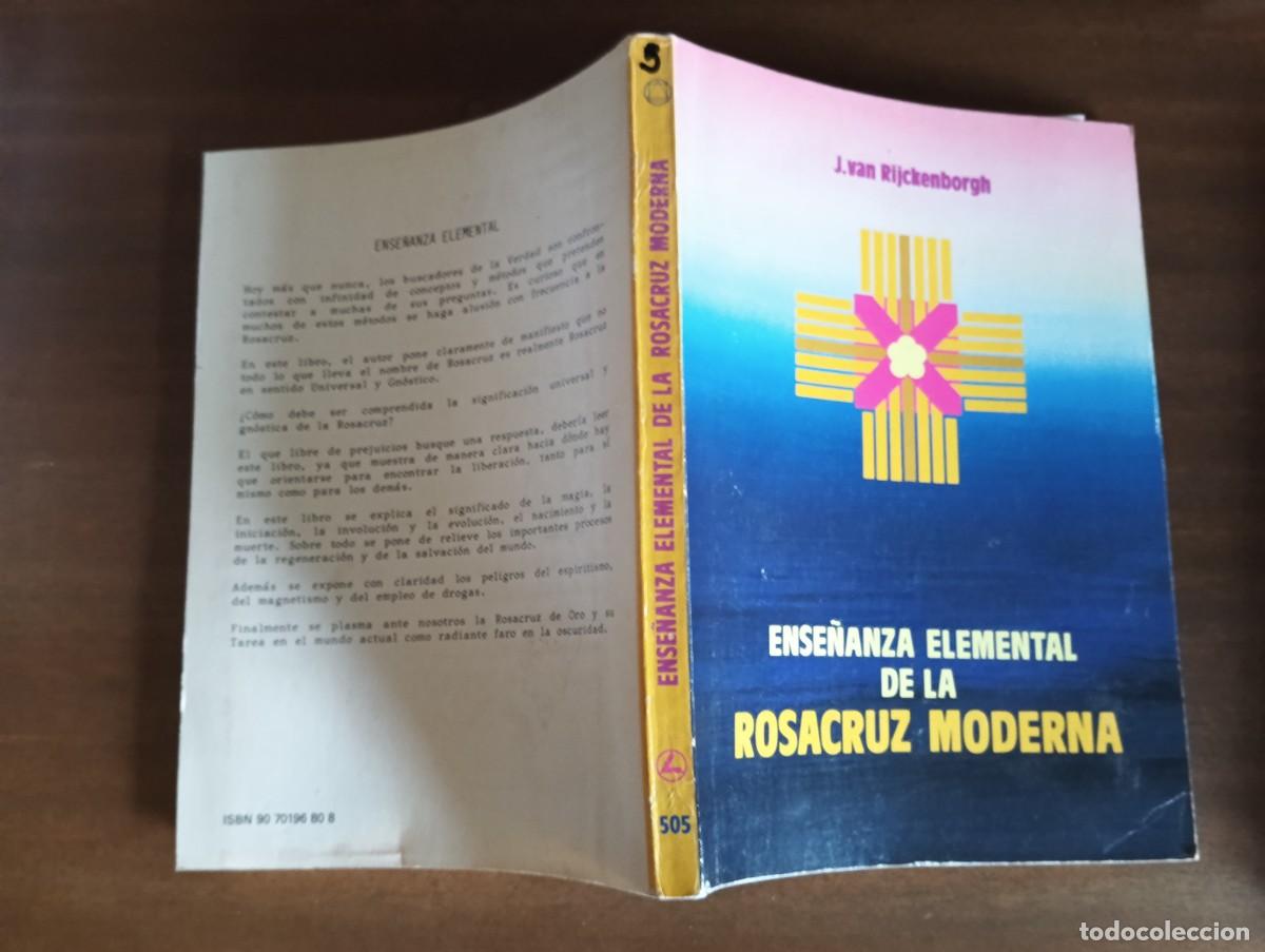 Libros de segunda mano: ENSE&Ntilde;ANZA ELEMENTAL DE LA ROSACRUZ MODERNA. - JAN VAN RIJCKENBORGH. - Foto 2