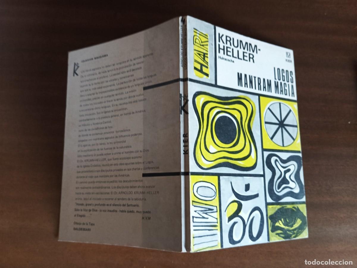 Libros de segunda mano: LOGOS MANTRAM MAGIA. ARNOLD KRUMM - HELLER. - Foto 2
