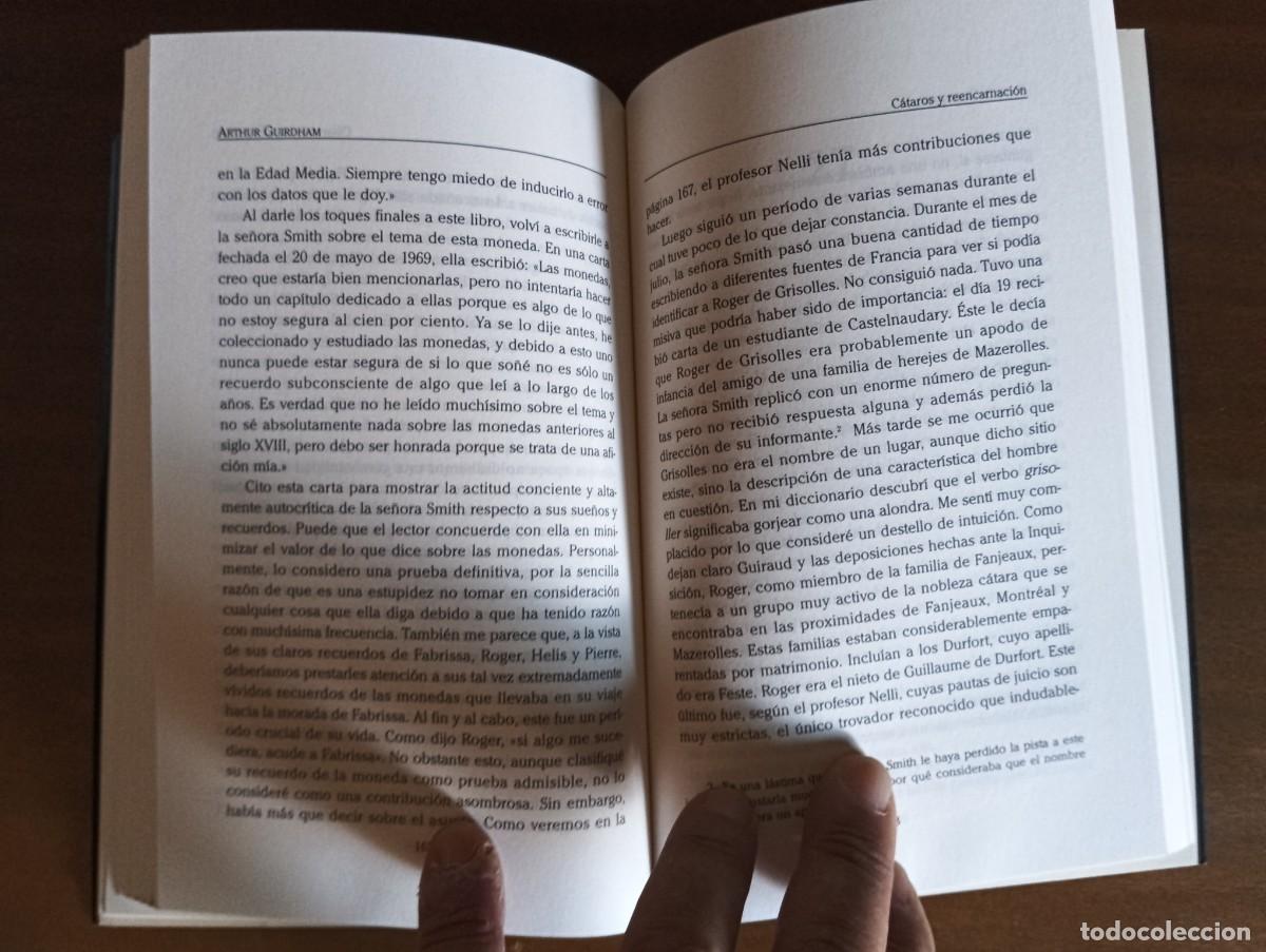 Libros de segunda mano: C&aacute;taros y reencarnaci&oacute;n. - Arthur Guirdham. - Foto 4