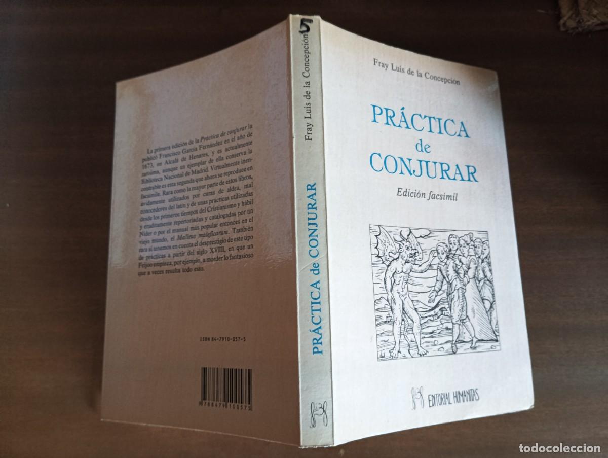 Libros de segunda mano: PR&Aacute;CTICA DE CONJURAR :Edici&oacute;n facs&iacute;mil.-Fray Luis de Concepci&oacute;n. - Foto 2