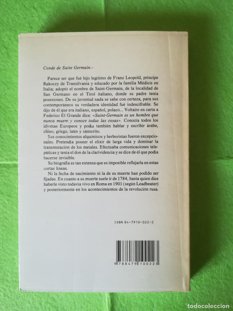 Libros de segunda mano: El libro de oro de Saint Germain Editorial Humanitas 1990 - Foto 2