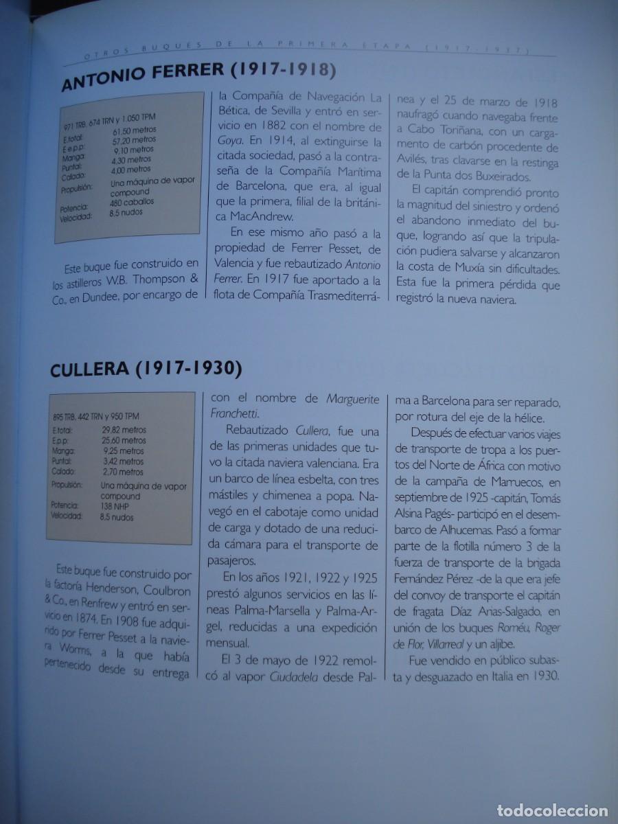 Libros de segunda mano: HISTORIA DE LA FLOTA. TRANSMEDITERR&Aacute;NEA. - Foto 8