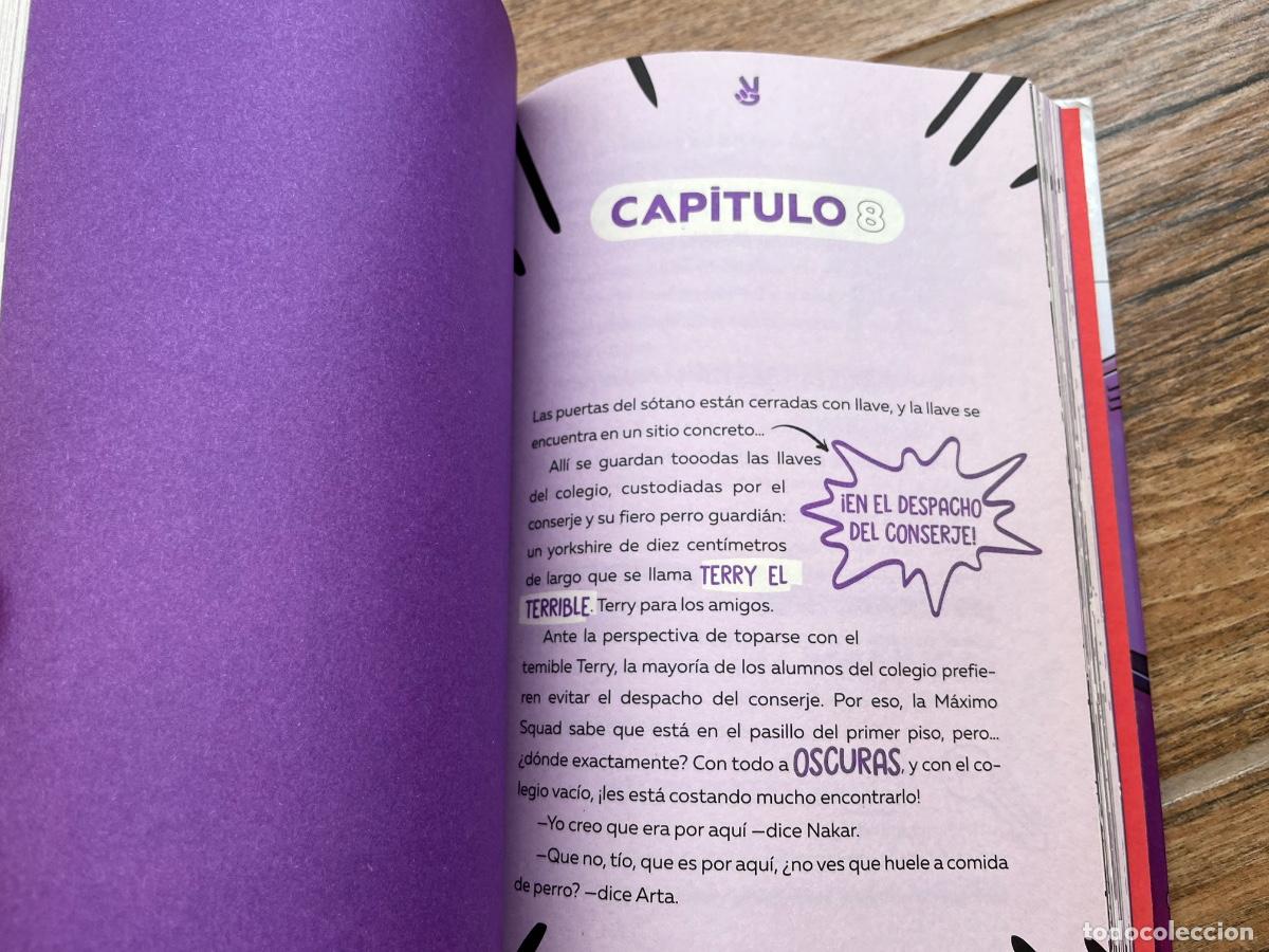 Libros de segunda mano: M&aacute;ximo Squad Misterio en el maldito colegio - Game, Arta - Foto 6