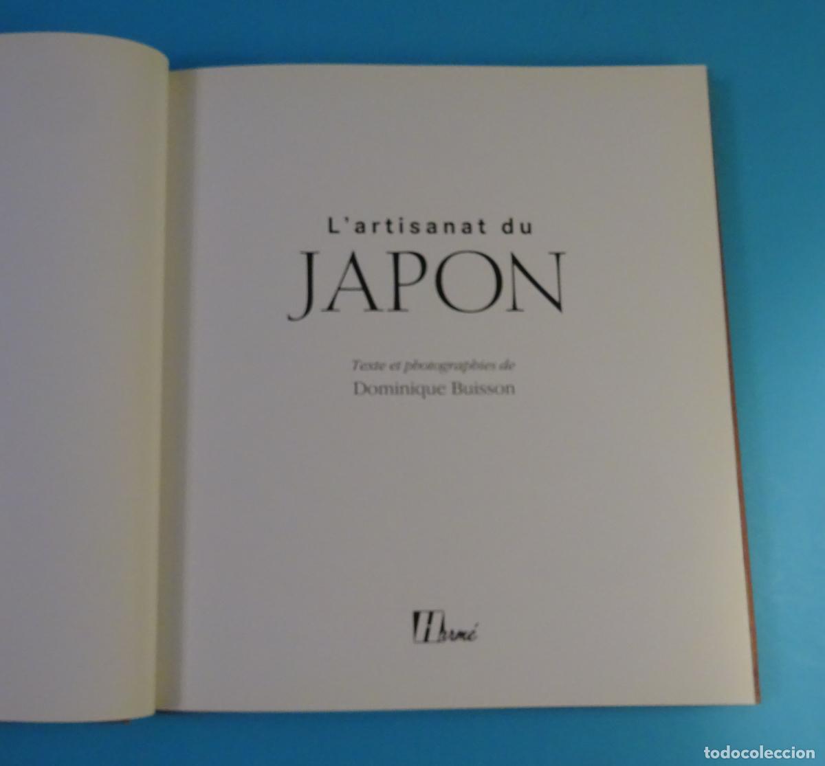 Libros de segunda mano: LARTISANAT DU JAPON. DOMINIQUE BUISSON - Foto 2