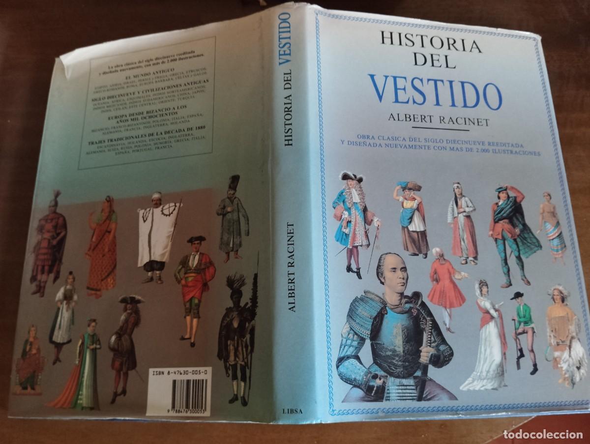 Libros de segunda mano: Historia del vestido .- Albert Racinet. - Foto 2
