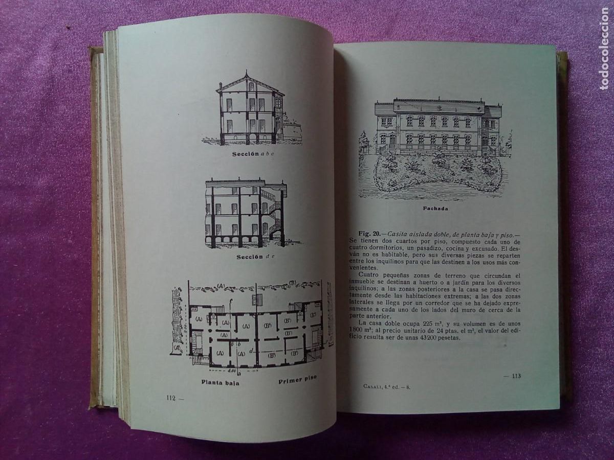 Libros de segunda mano: MODELOS DE EDIFICIOS ECONOMICOS .I.CASALI.L5/1/2 - Foto 4