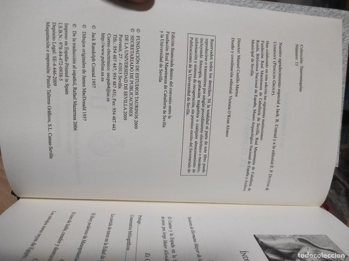Libros de segunda mano: EL CUERNO Y LA ESPADA. Jack Randolph Conrad - Foto 5