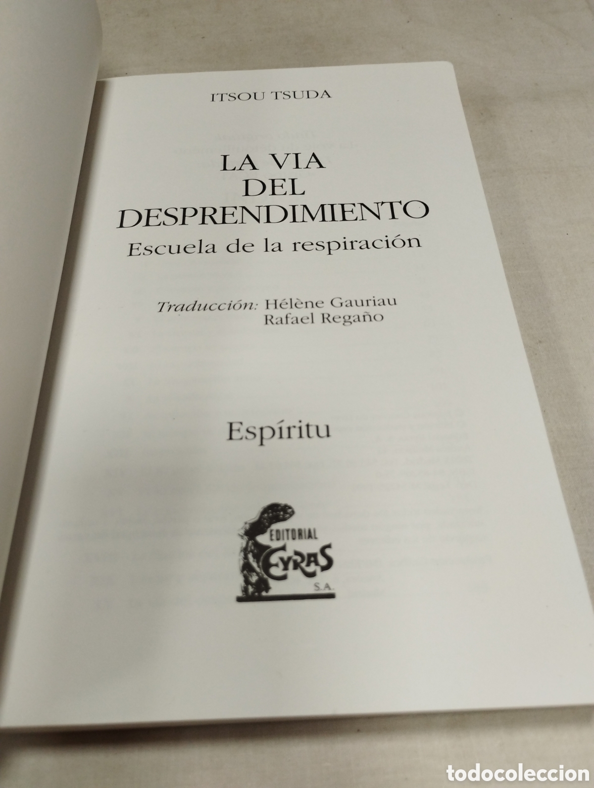 Libros de segunda mano: La vida del desprendimiento. Itsuo Tsuda, 1992 - Foto 2