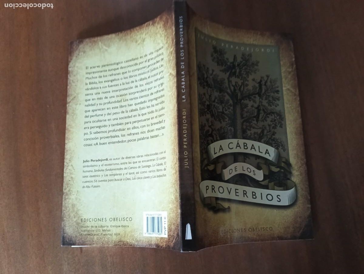 Libros de segunda mano: La c&aacute;bala de los proverbios.-JULIO PERADEJORDI. - Foto 2