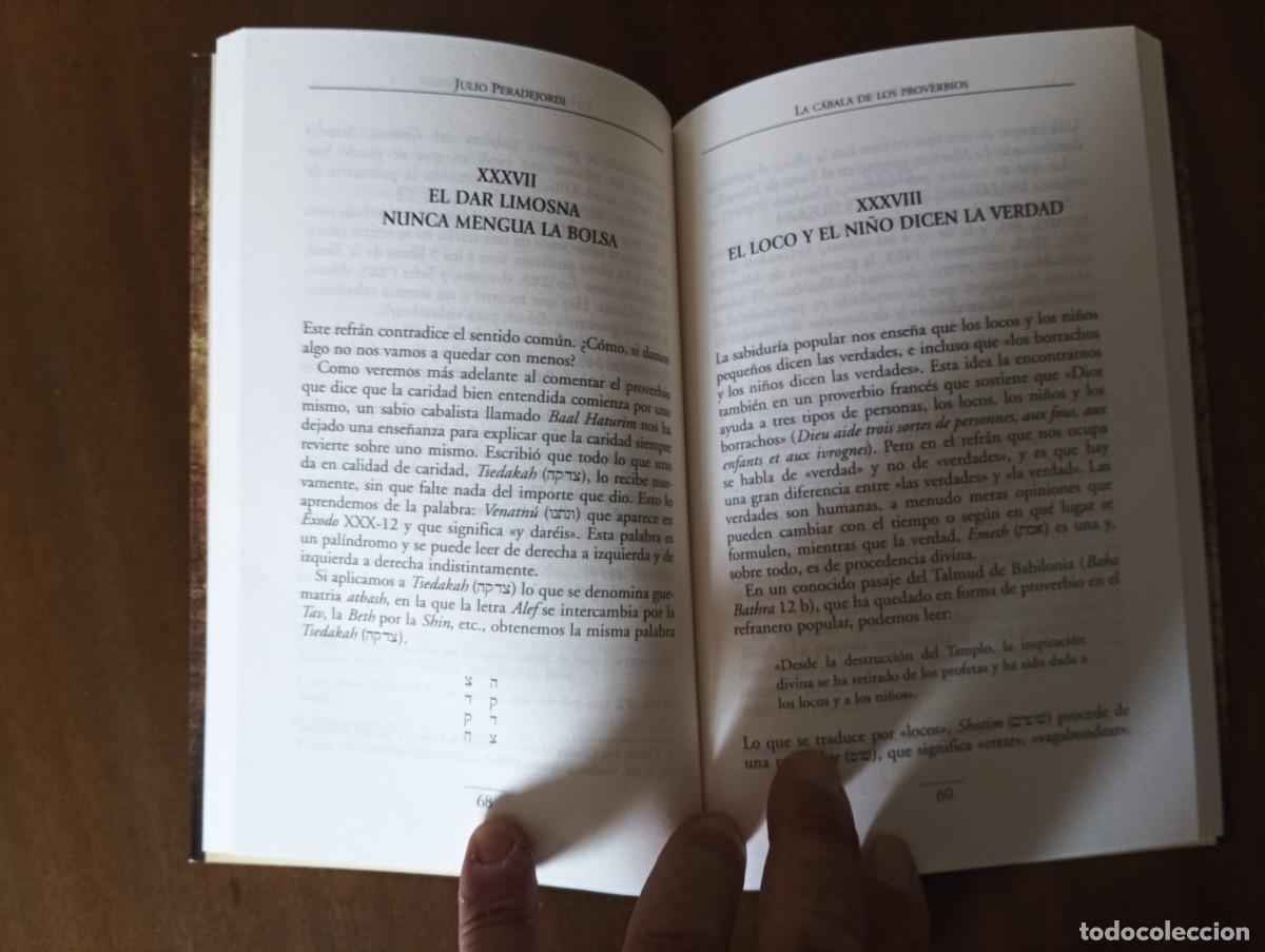 Libros de segunda mano: La c&aacute;bala de los proverbios.-JULIO PERADEJORDI. - Foto 3