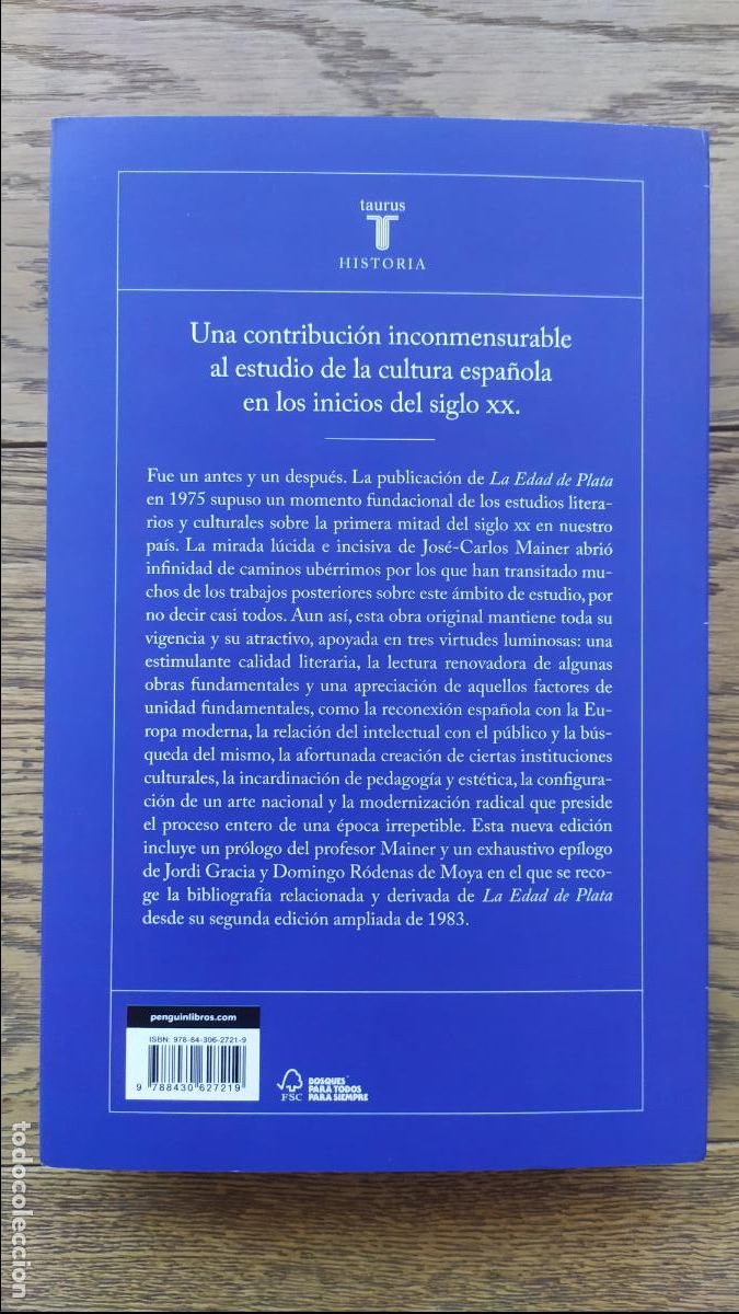 Libros de segunda mano: LA EDAD DE PLATA - MAINER, JOSE-CARLOS ensayo - Foto 2